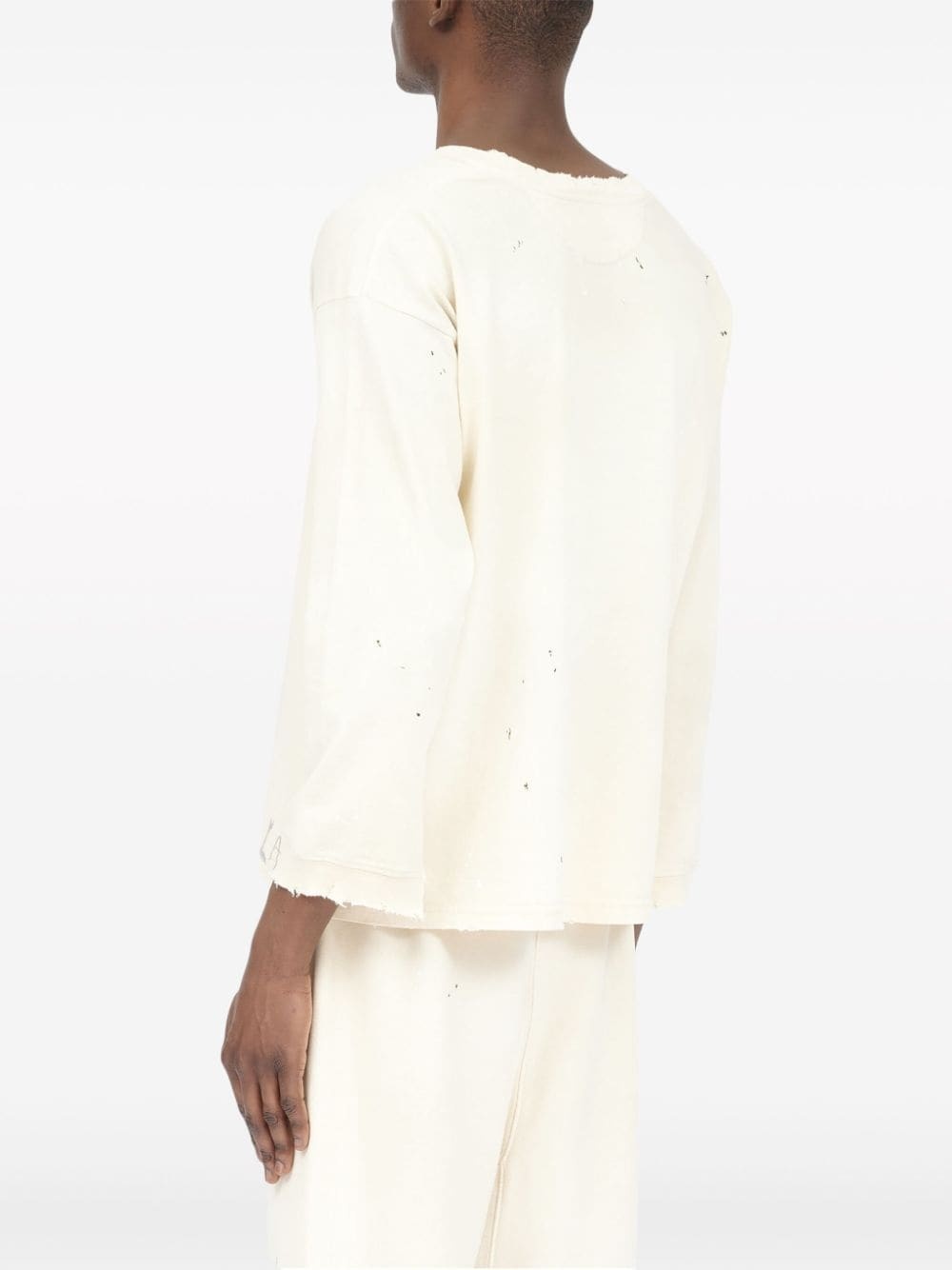 Handwritten cotton sweatshirt - 5