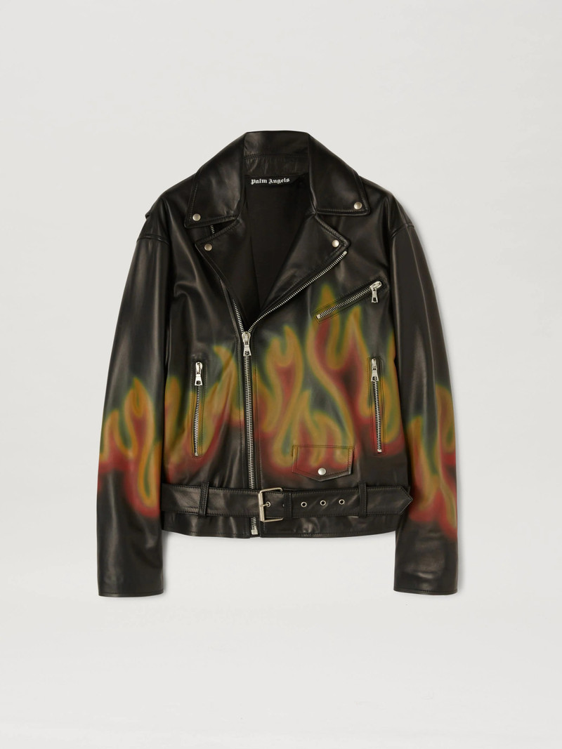 BURNING LEATHER JACKET 1