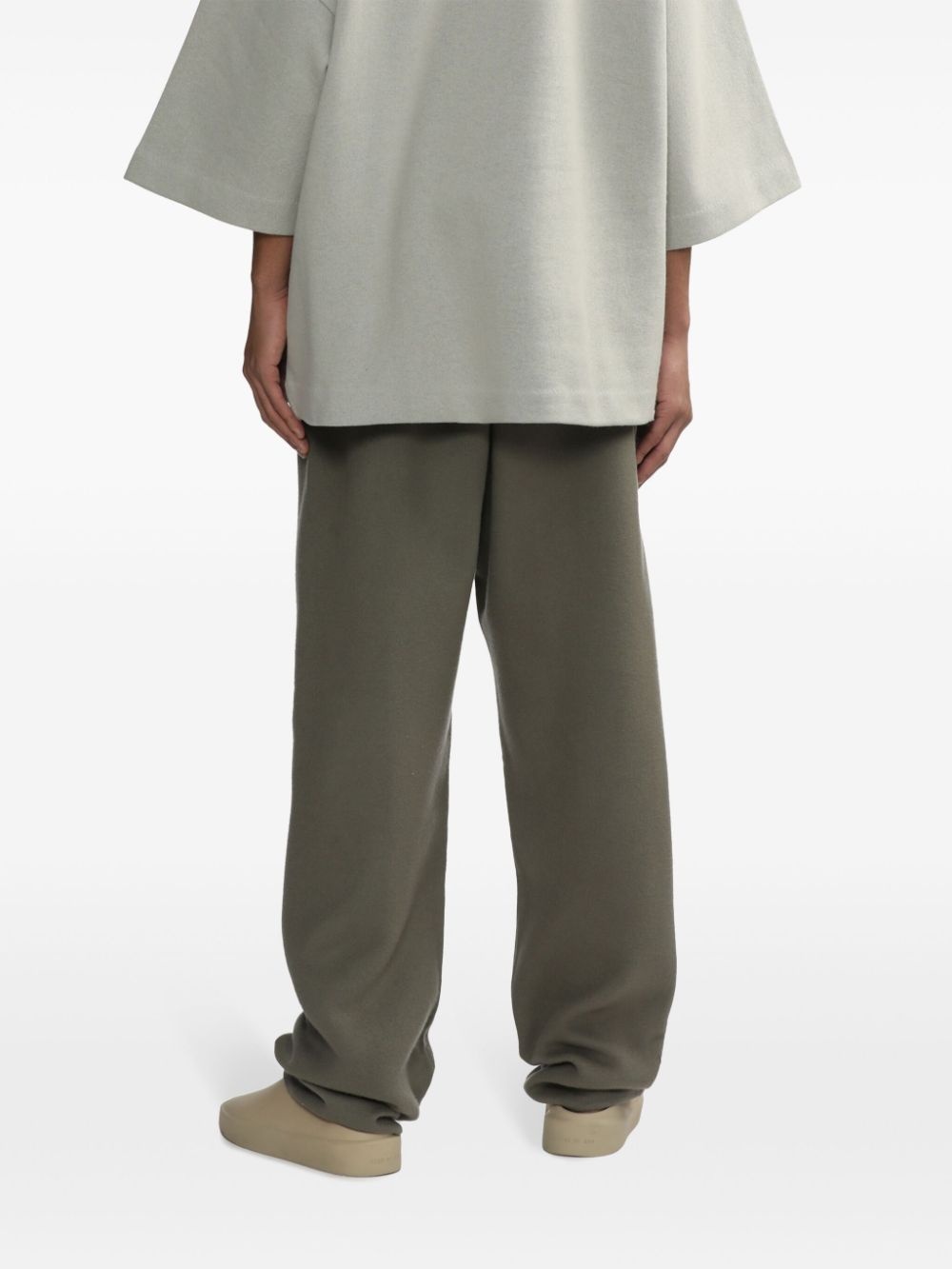fleece track pants - 4