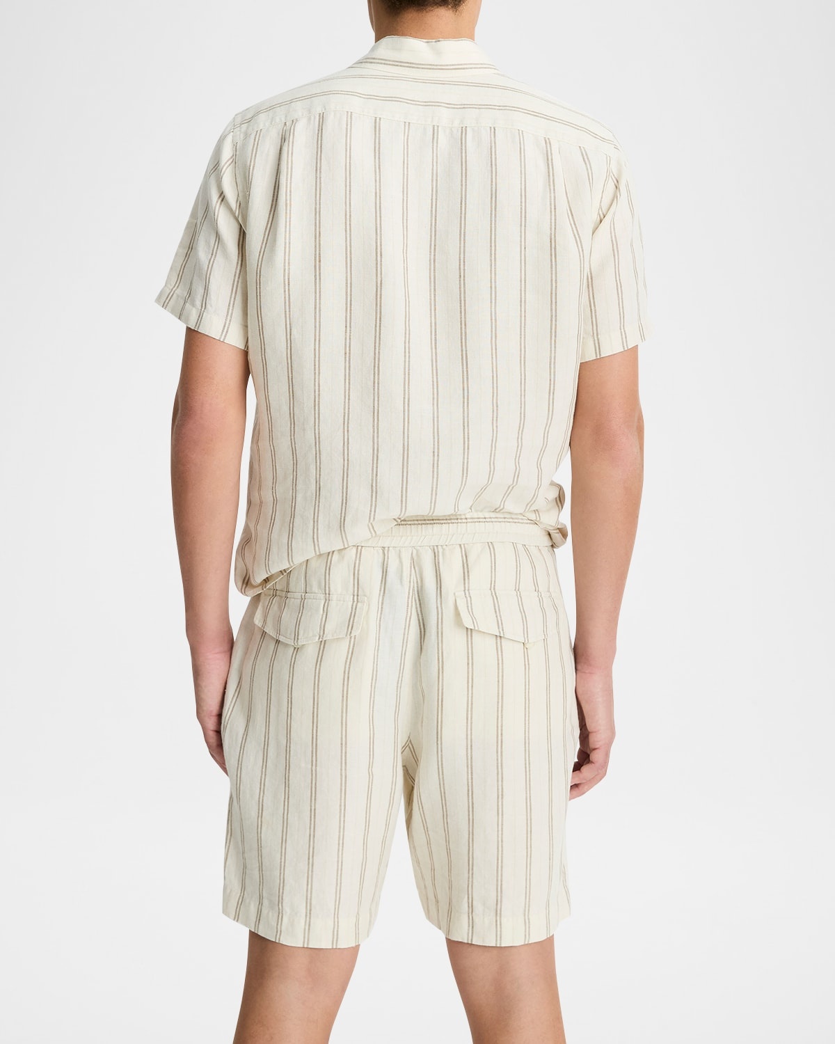 Men's Mesa Stripe Hemp Beach Shorts - 3