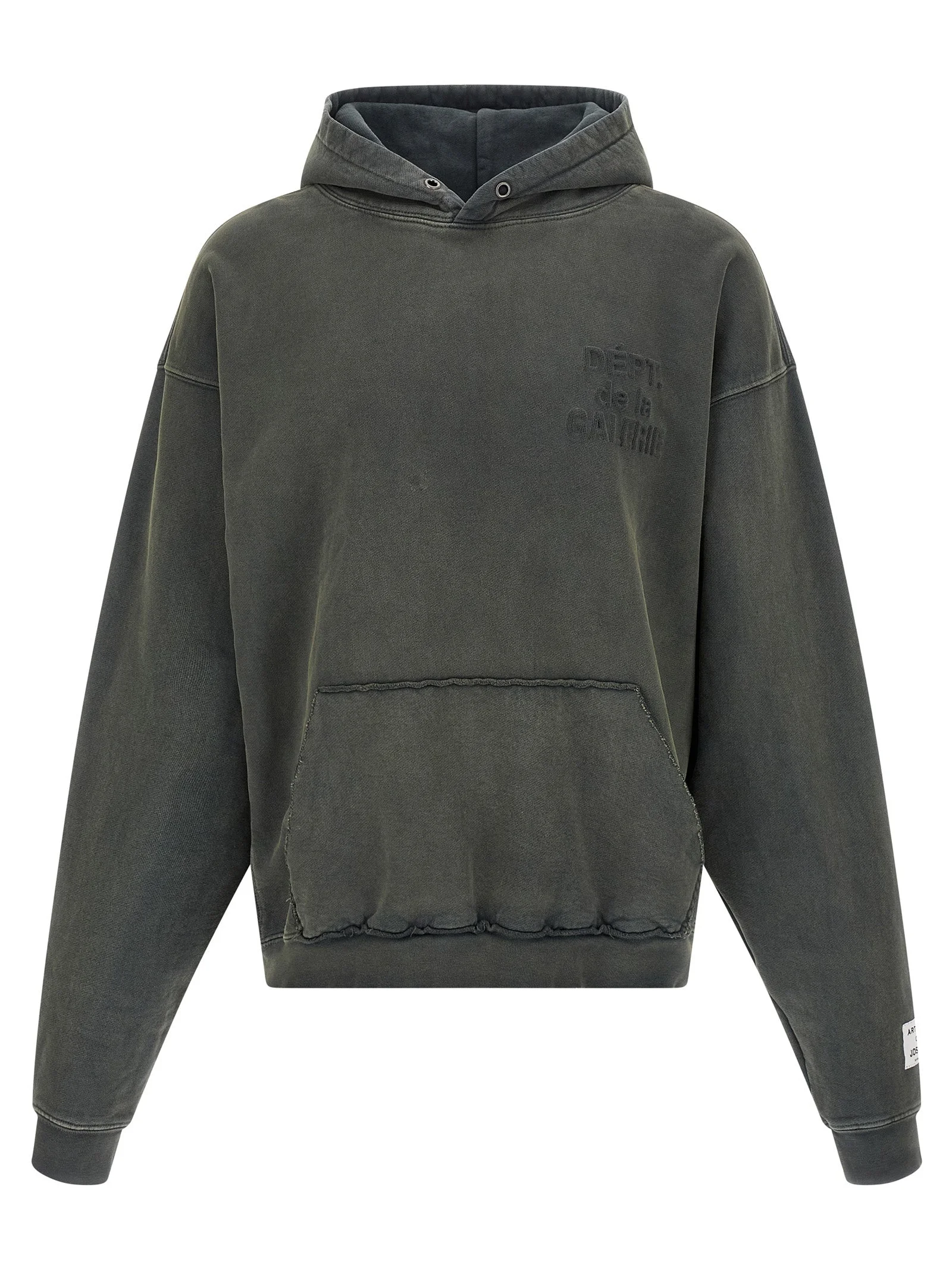 Embossed Logo Sweatshirt Gray - 1
