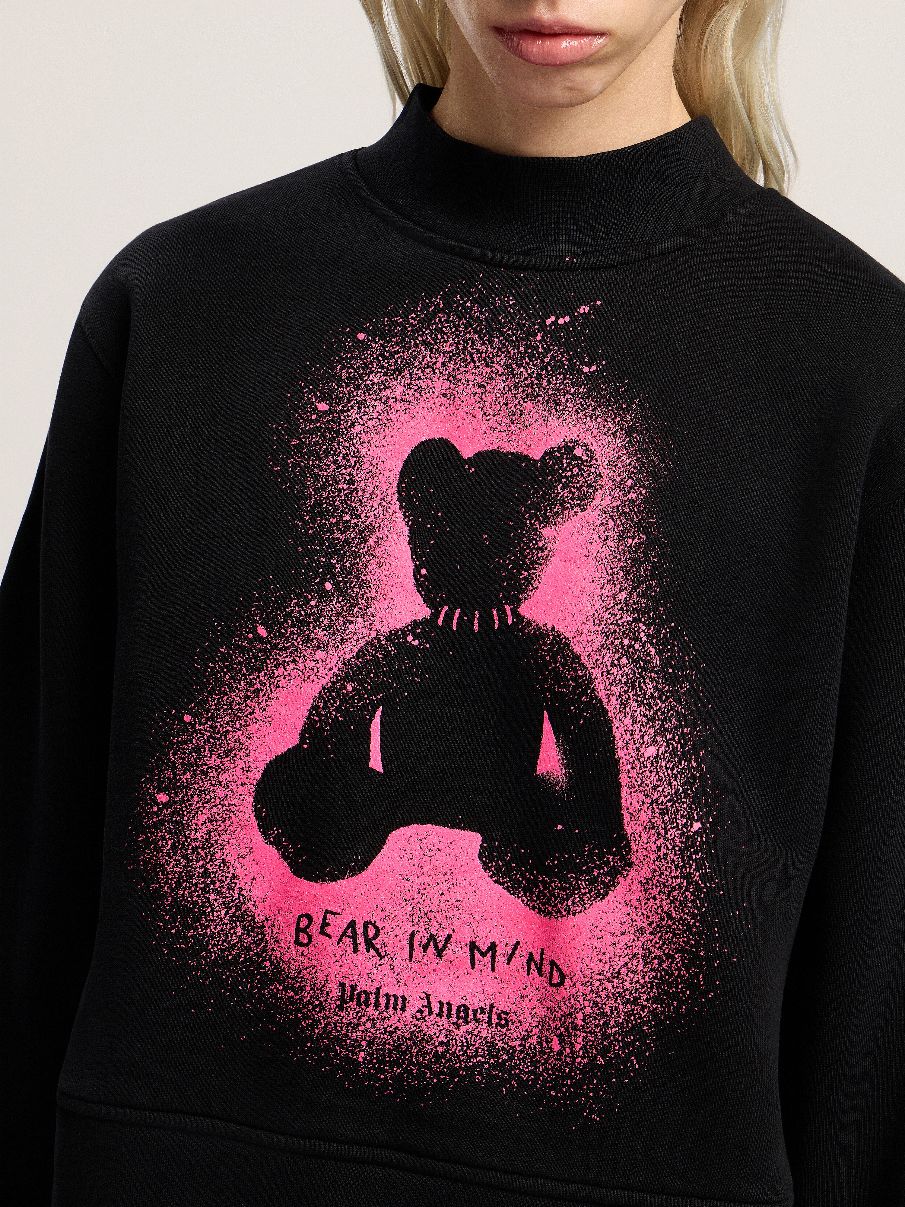 Spray Bear Fitted Crew Sweatshirt - 5
