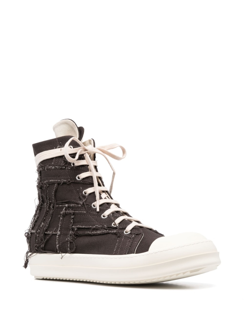 distressed high-top sneakers - 2