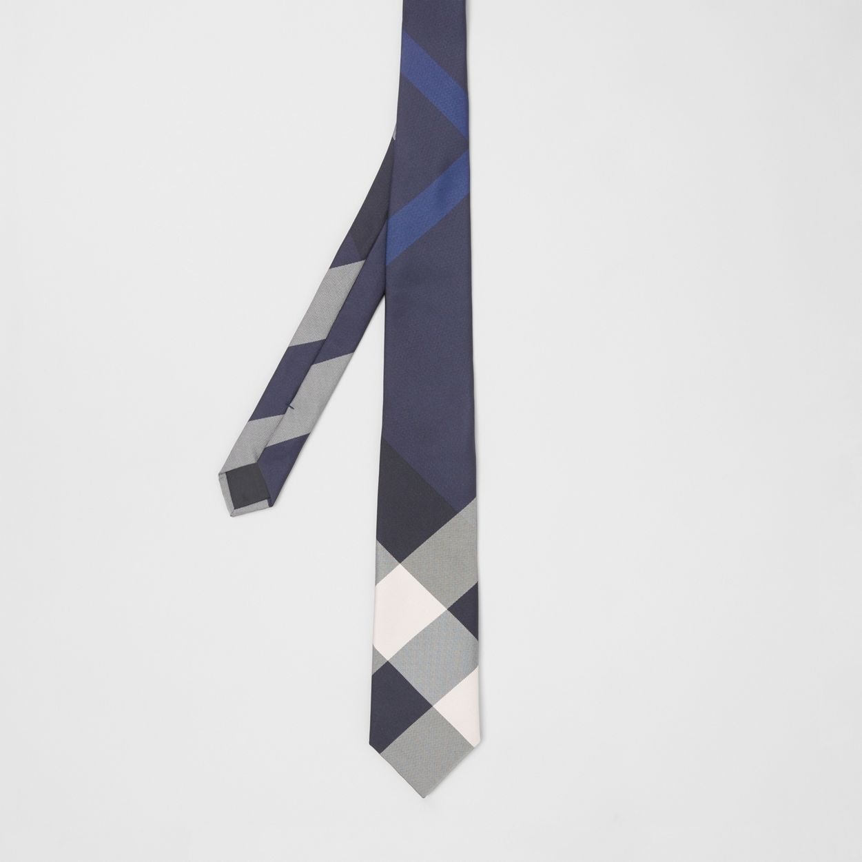 Classic Cut Exaggerated Check Silk Tie - 5