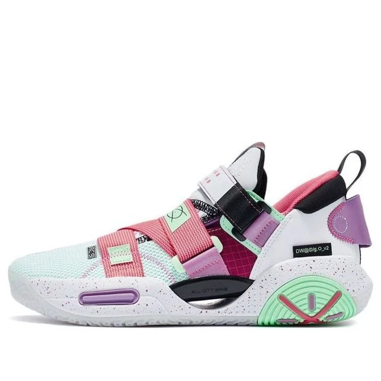 Li-Ning Wade All City 9 V2 'White Canna Red' ABAR075-4 - 1