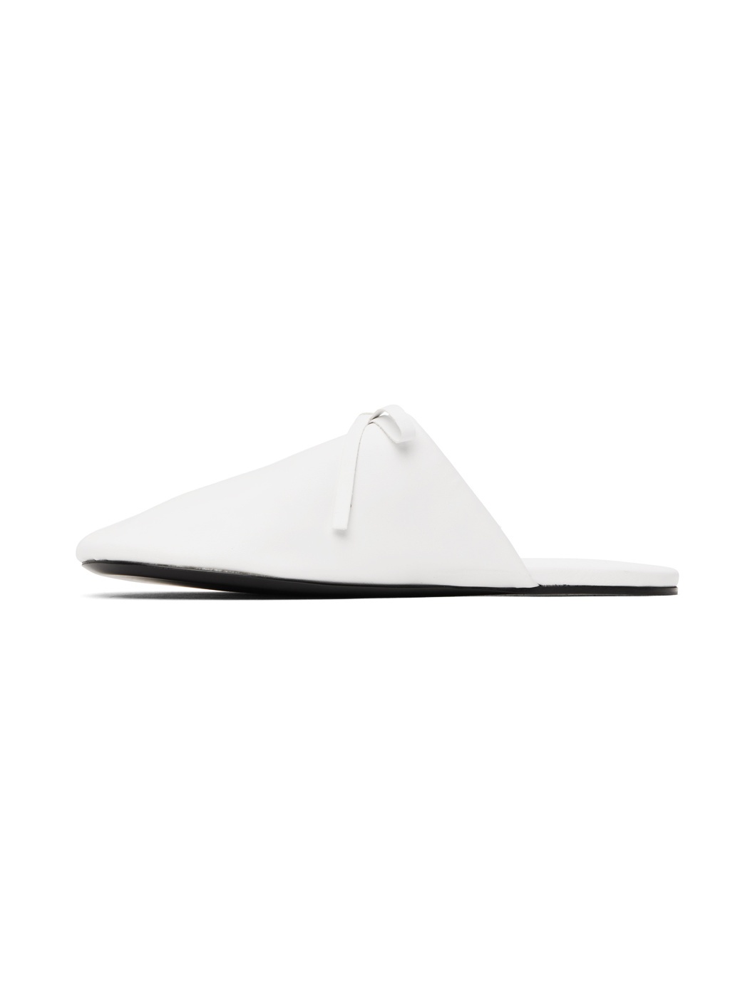 White Bow Slippers - 3
