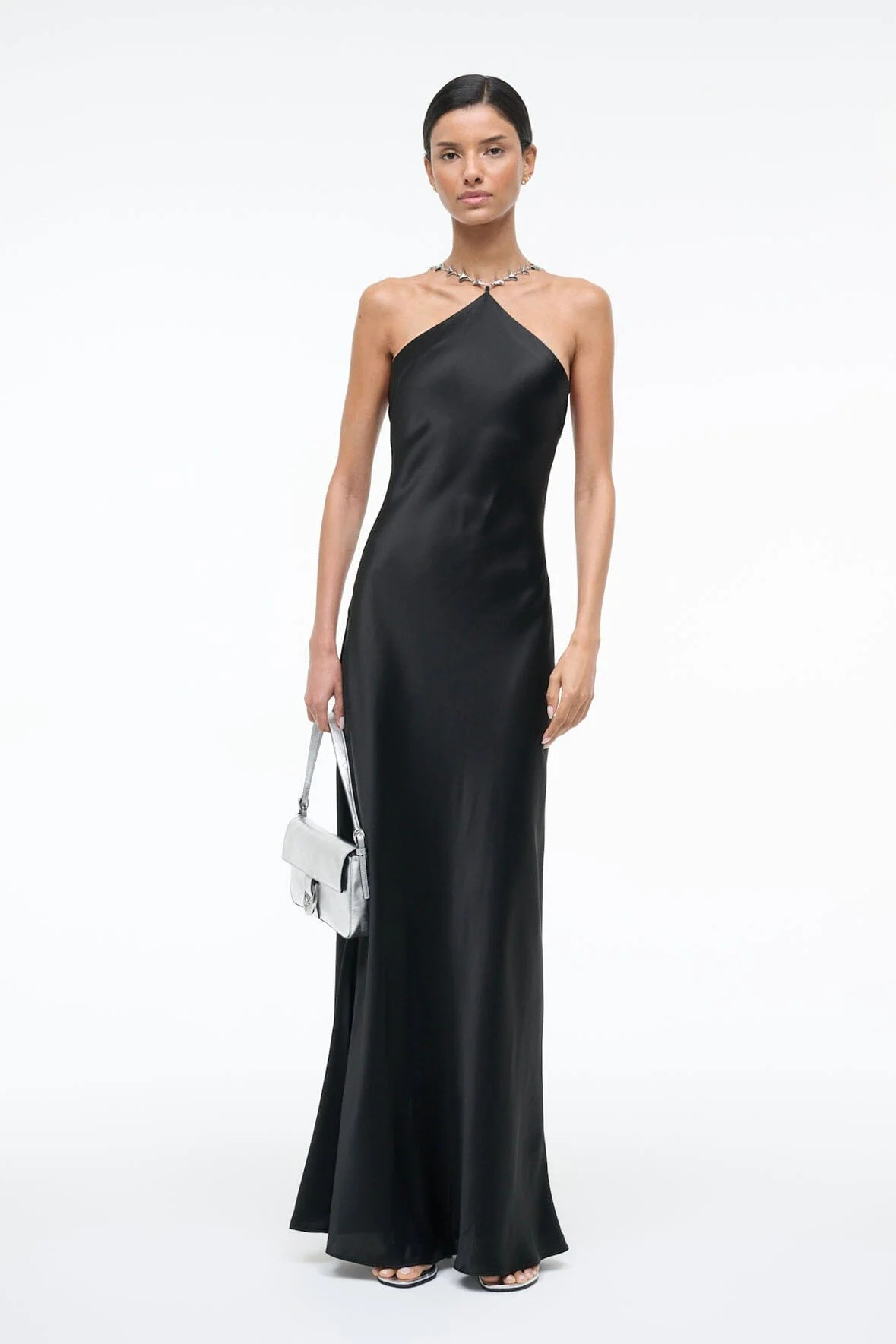 STAUD CADENCE DRESS BLACK 1 - 1