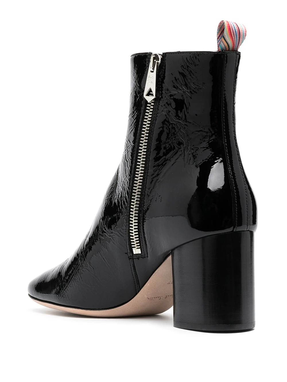 chunky leather ankle boots - 3