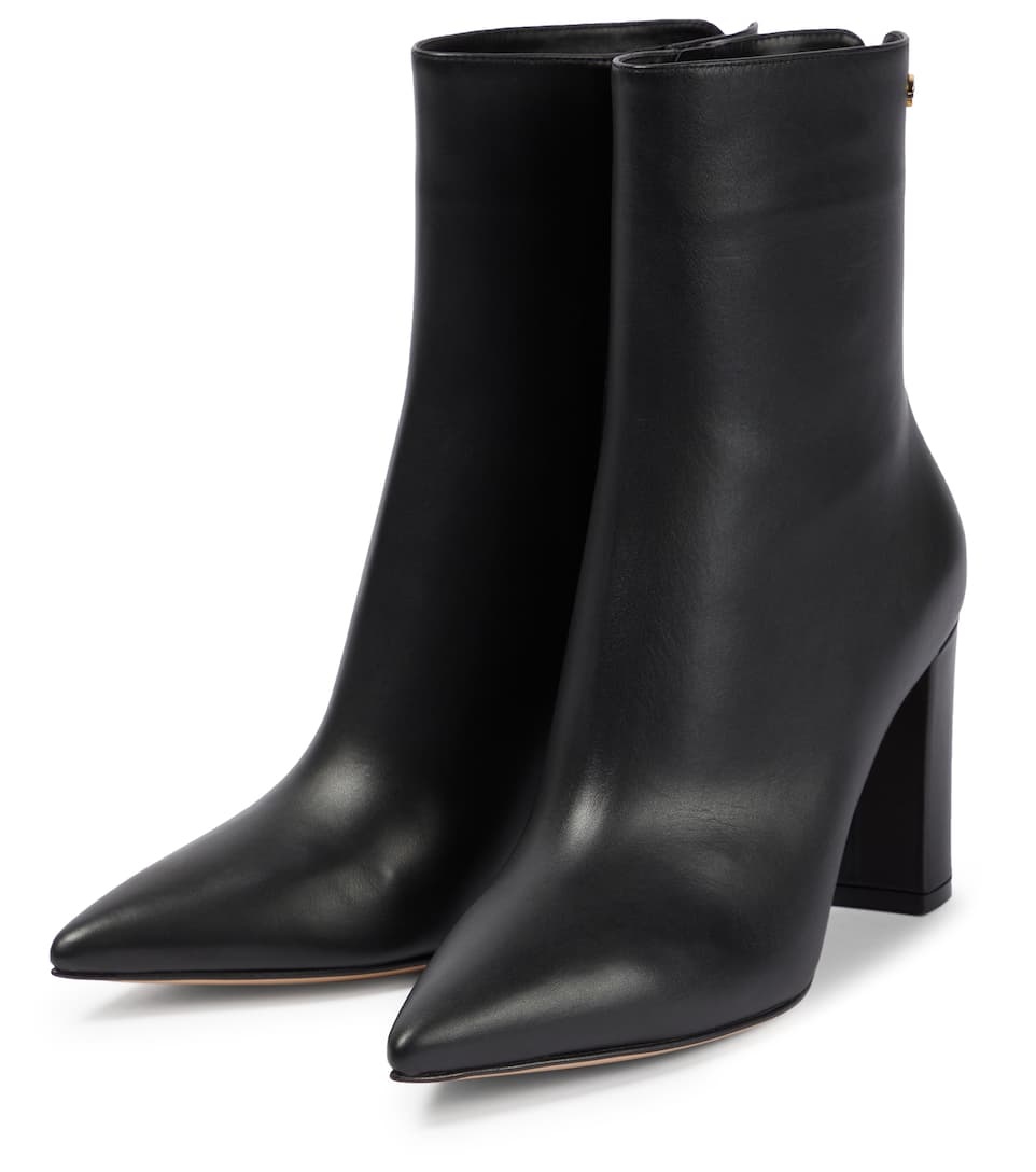 Piper 85 leather ankle boots - 5