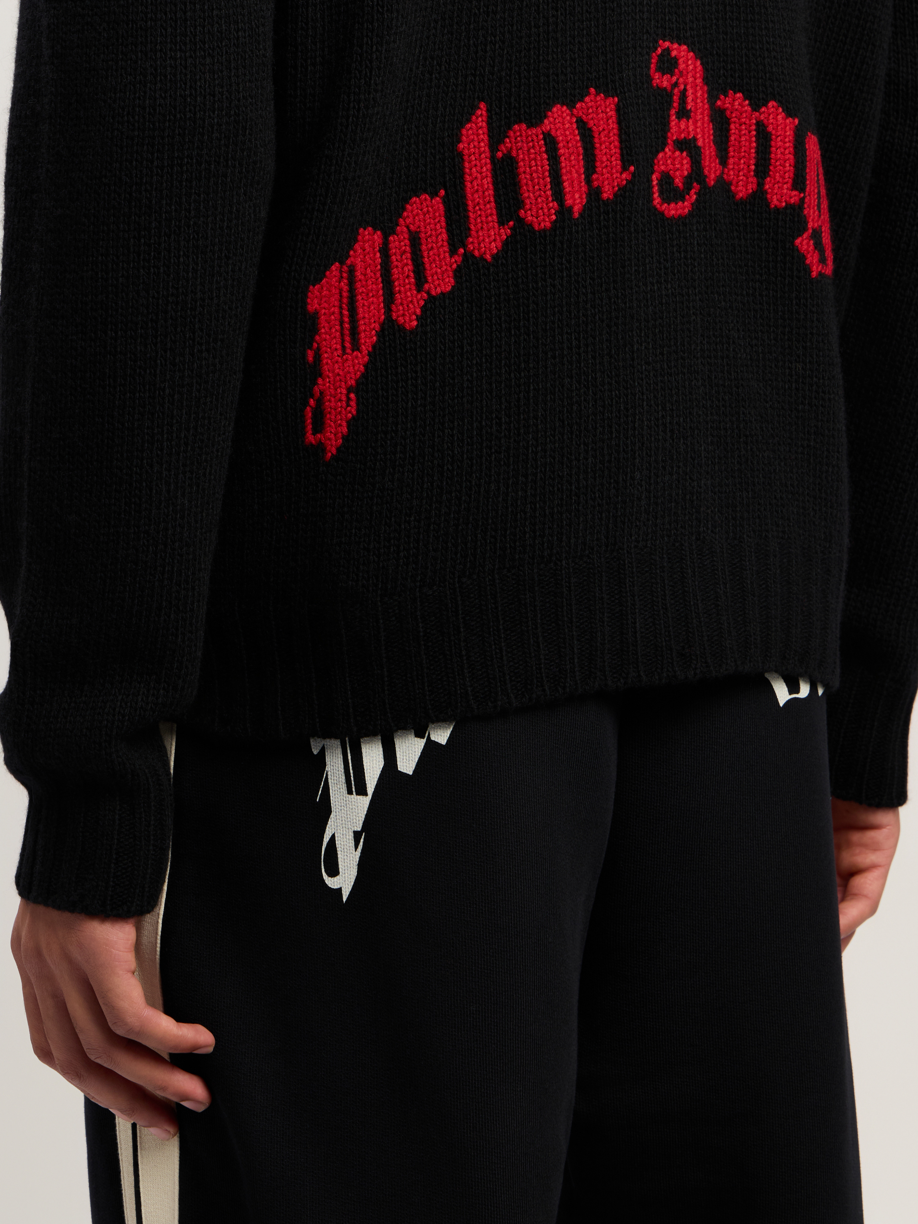 Curved Logo Cardigan - 5