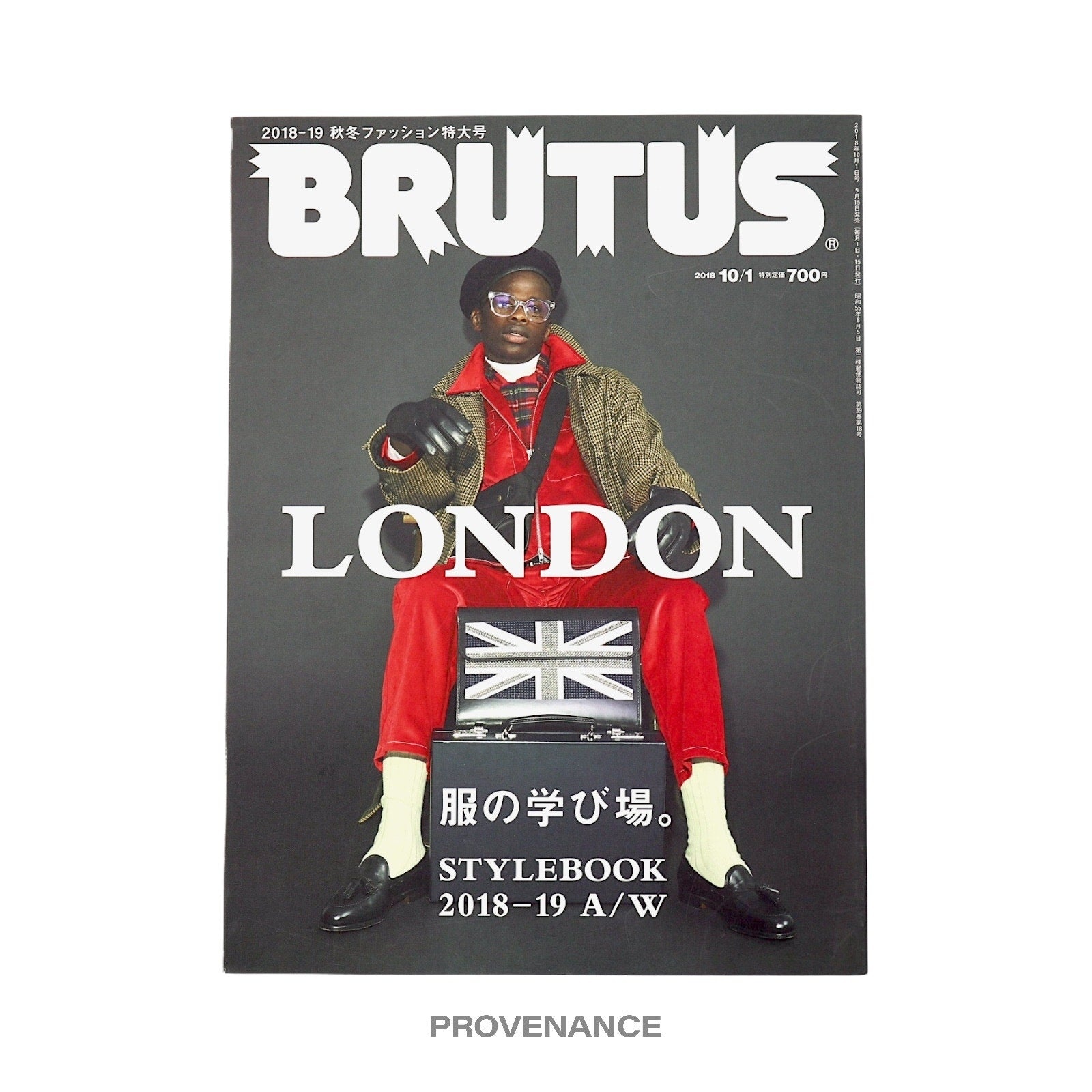Style Book - BRUTUS London Look Book Magazine FW 2018-2019 - 1