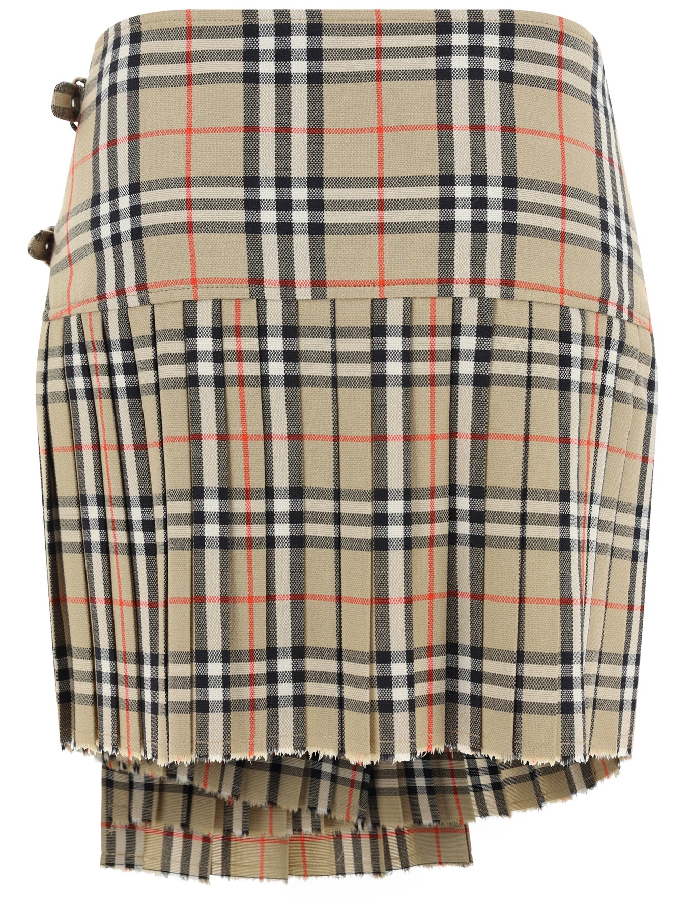 Wool skirt with iconic print - 2