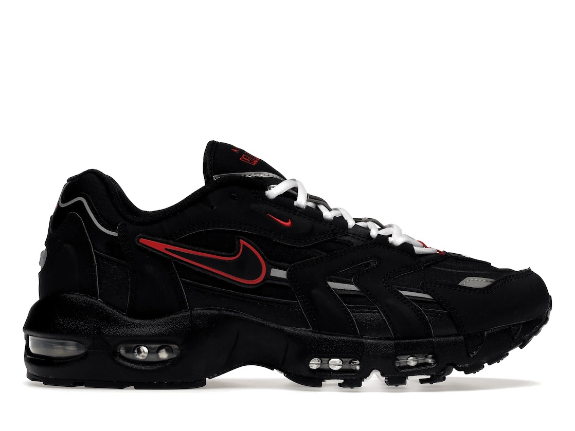 Nike Air Max 96 II Black Sport Red - 1