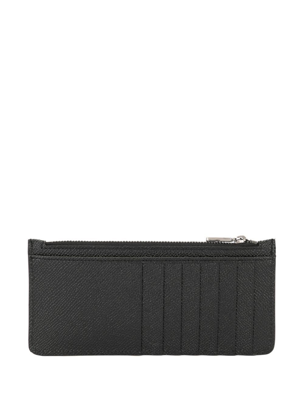 logo zipped wallet - 2