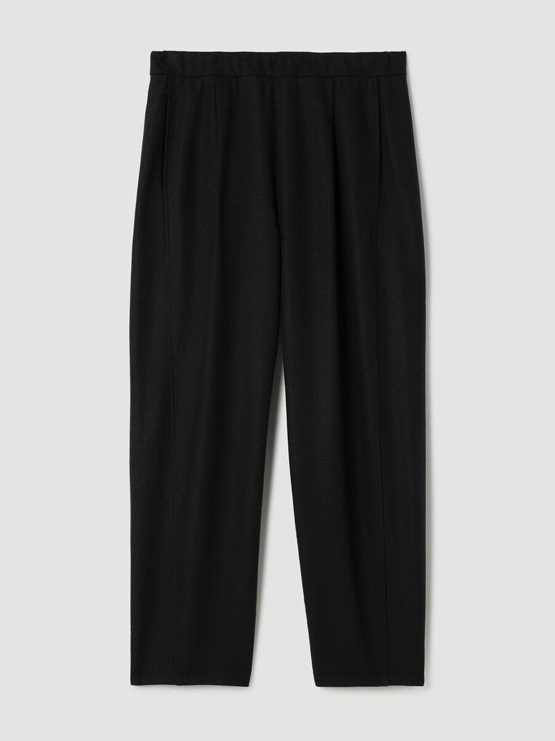 Felted Wool Jersey Lantern Pant in Regenerative Wool 1