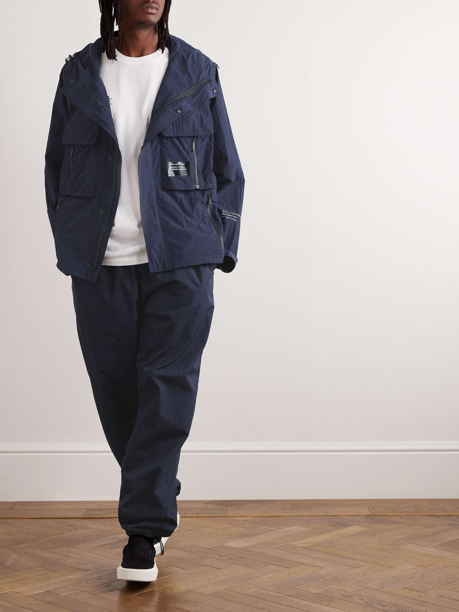 Moncler 7 Moncler FRGMT Hiroshi Fujiwara Dotter Crinkled-Shell 