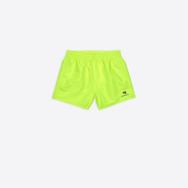 Men's Swim Shorts in Yellow 1