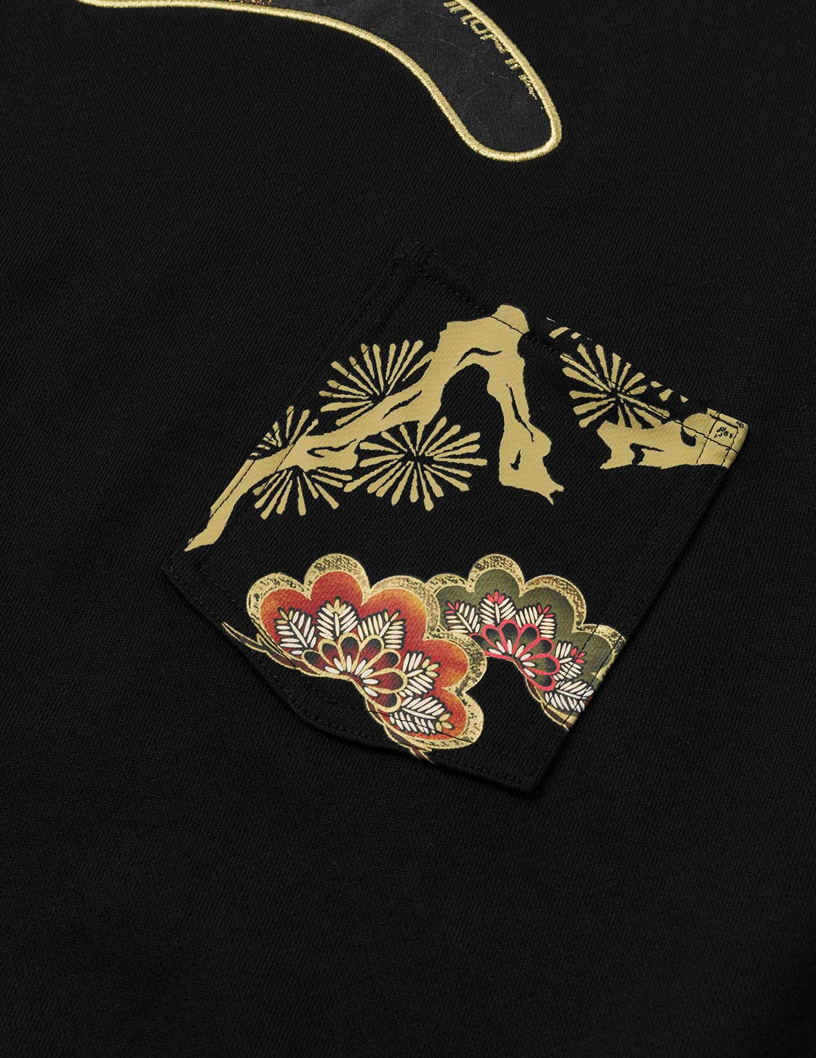 Seagull Brocade Appliqué Relax Fit Sweatshirt - 8