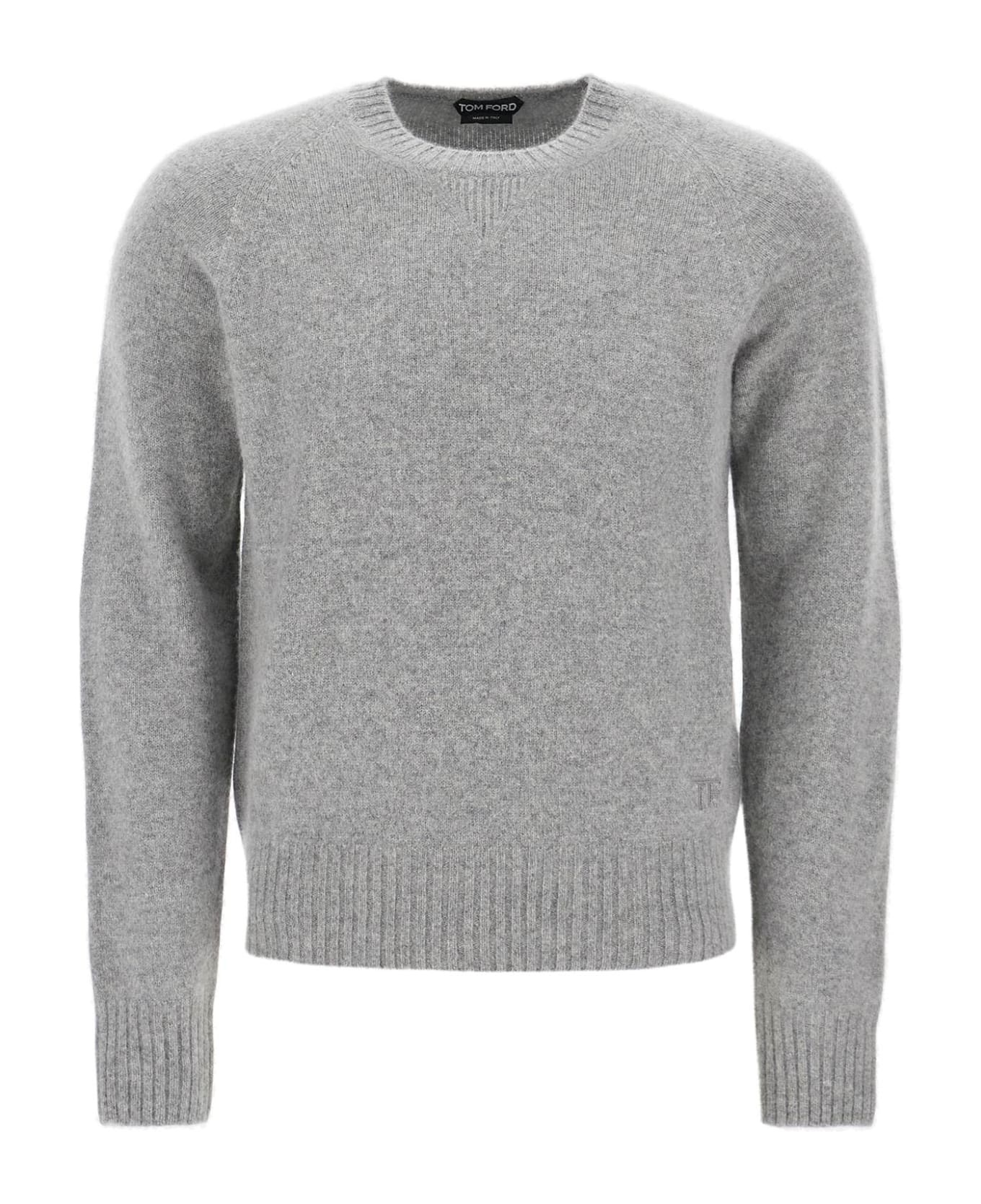 Cashmere Crewneck Pullover - 1