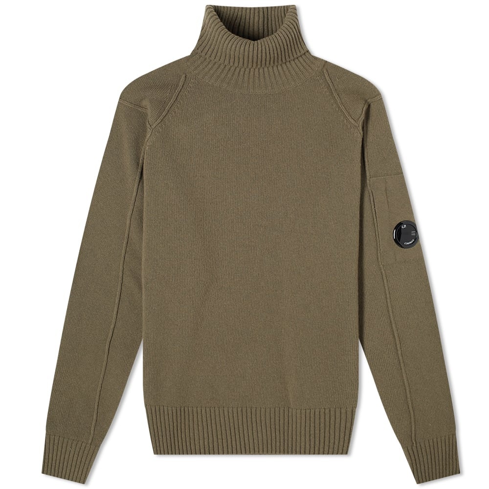 C.P. Company Arm Lens Roll Neck Knit - 1