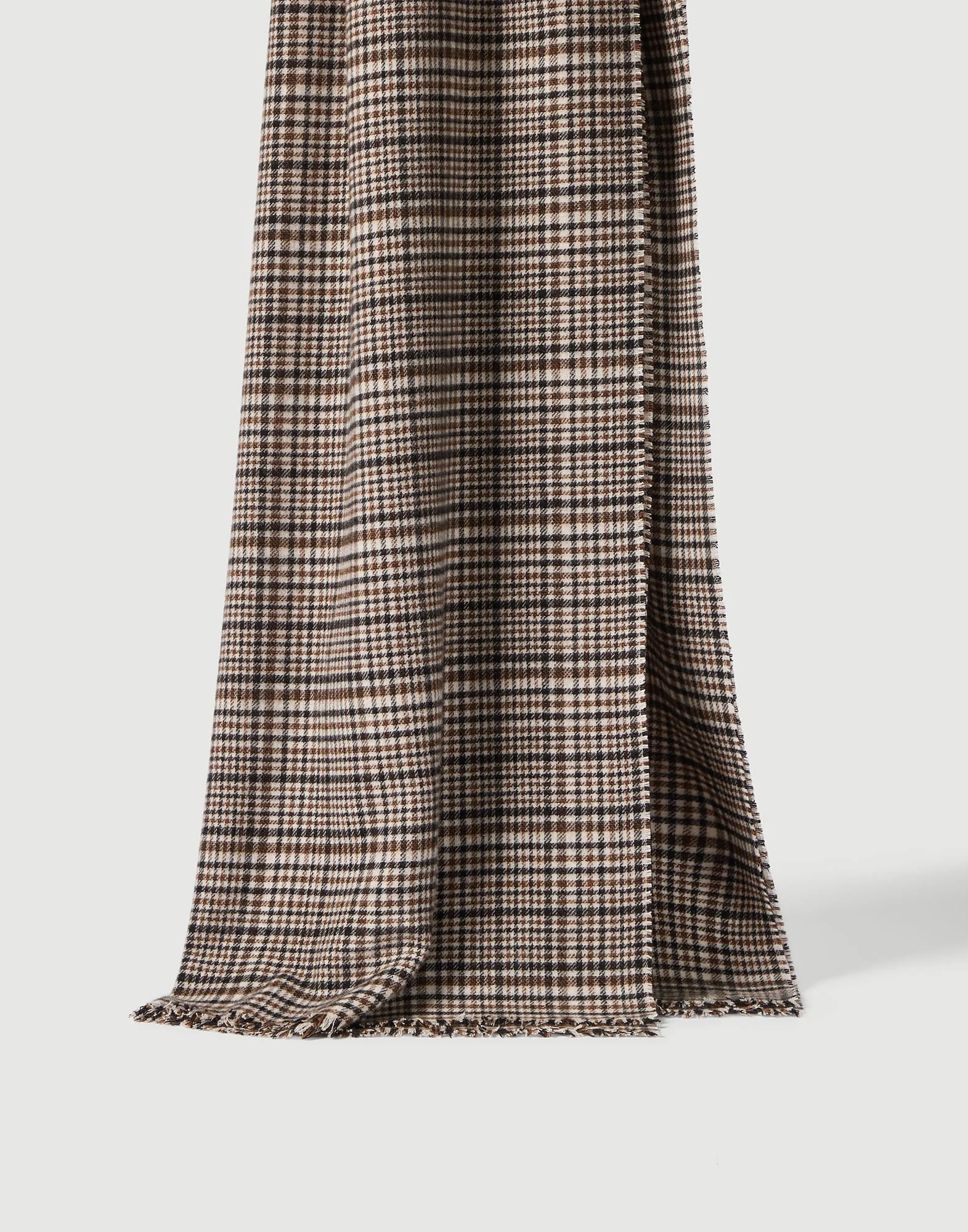 Cashmere Prince of Wales scarf - 1