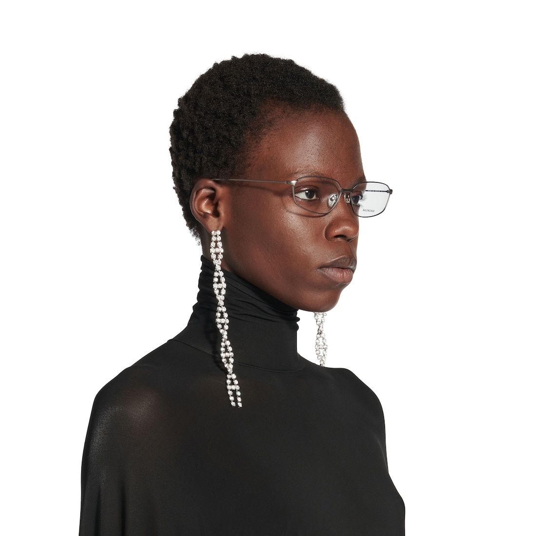Women's Riviera Earrings  in Shiny Silver - 5