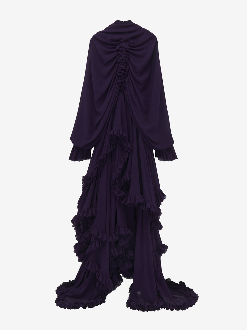 Draped Evening Dress 1