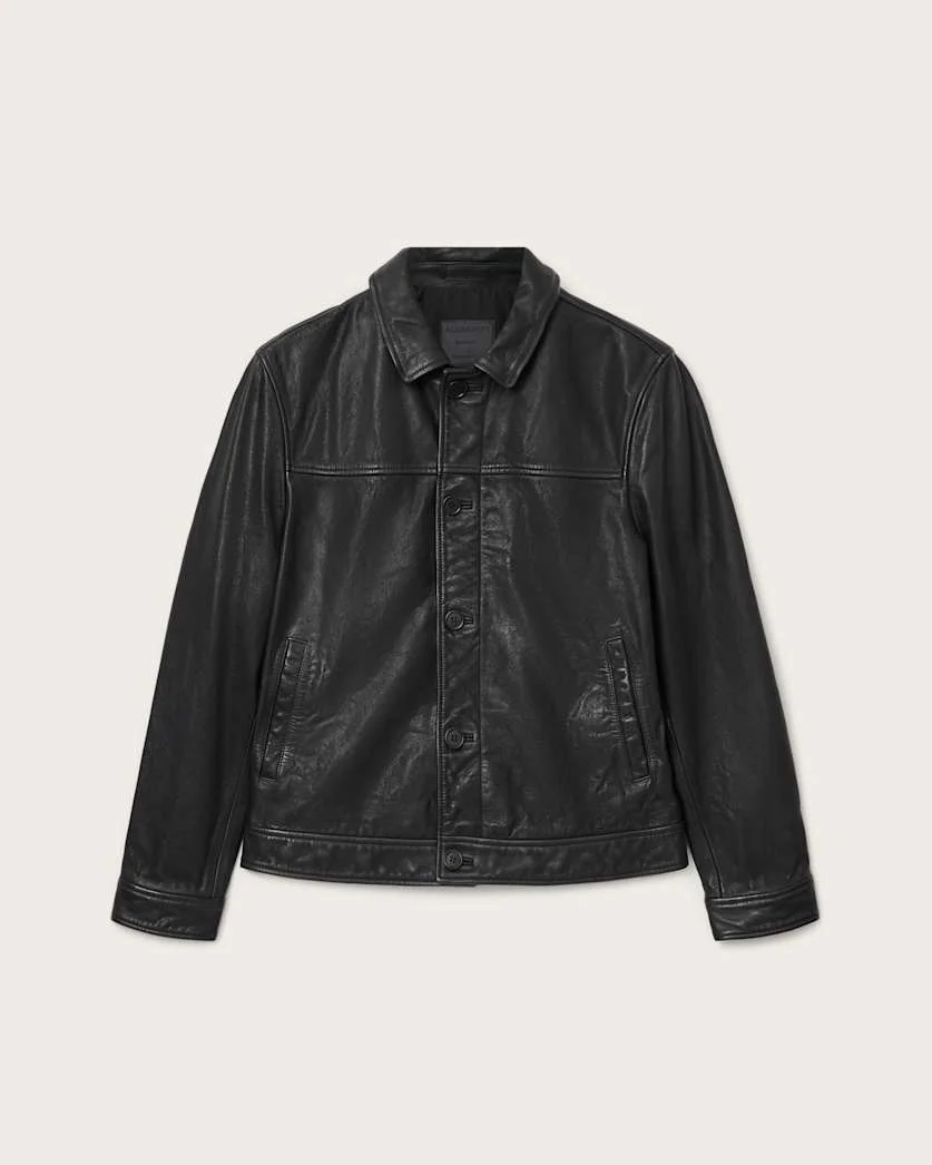 NATES LEATHER JACKET - 1