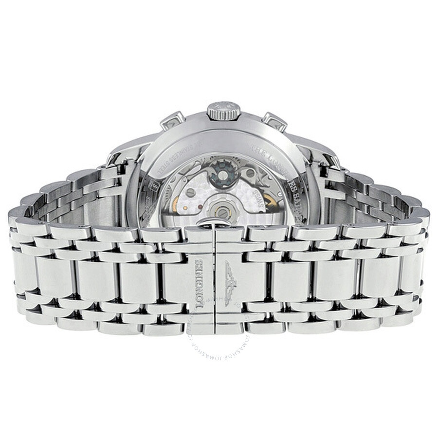Longines Saint-Imier Automatic Chronograph White Dial Men's Watch - 3