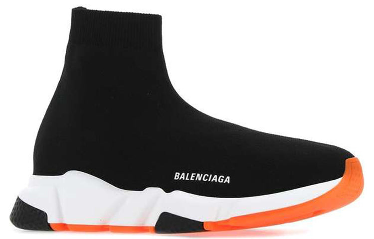 Balenciaga Speed 1.0 Sneakers 'Black Orange' 645056W2DB91917 - 2