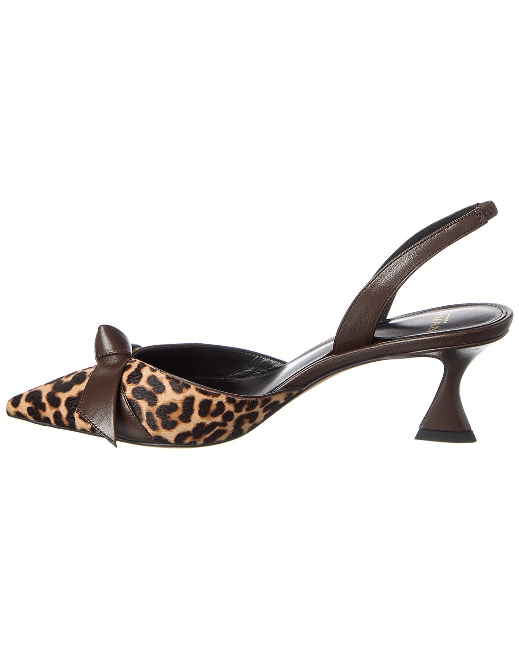 Alexandre Birman Clarita Bell 60 Haircalf & leather Slingback Pump - 2