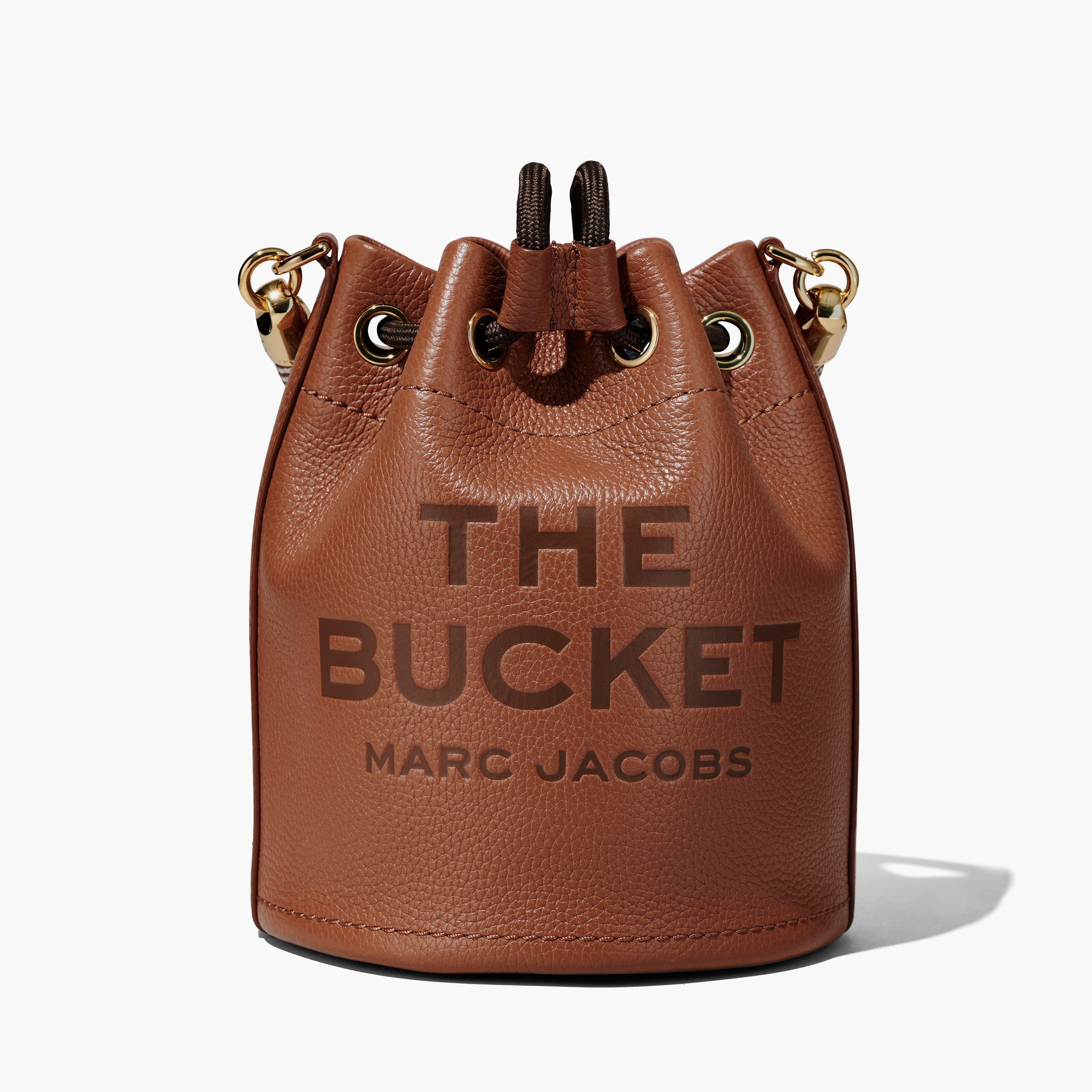 THE LEATHER BUCKET BAG - 5