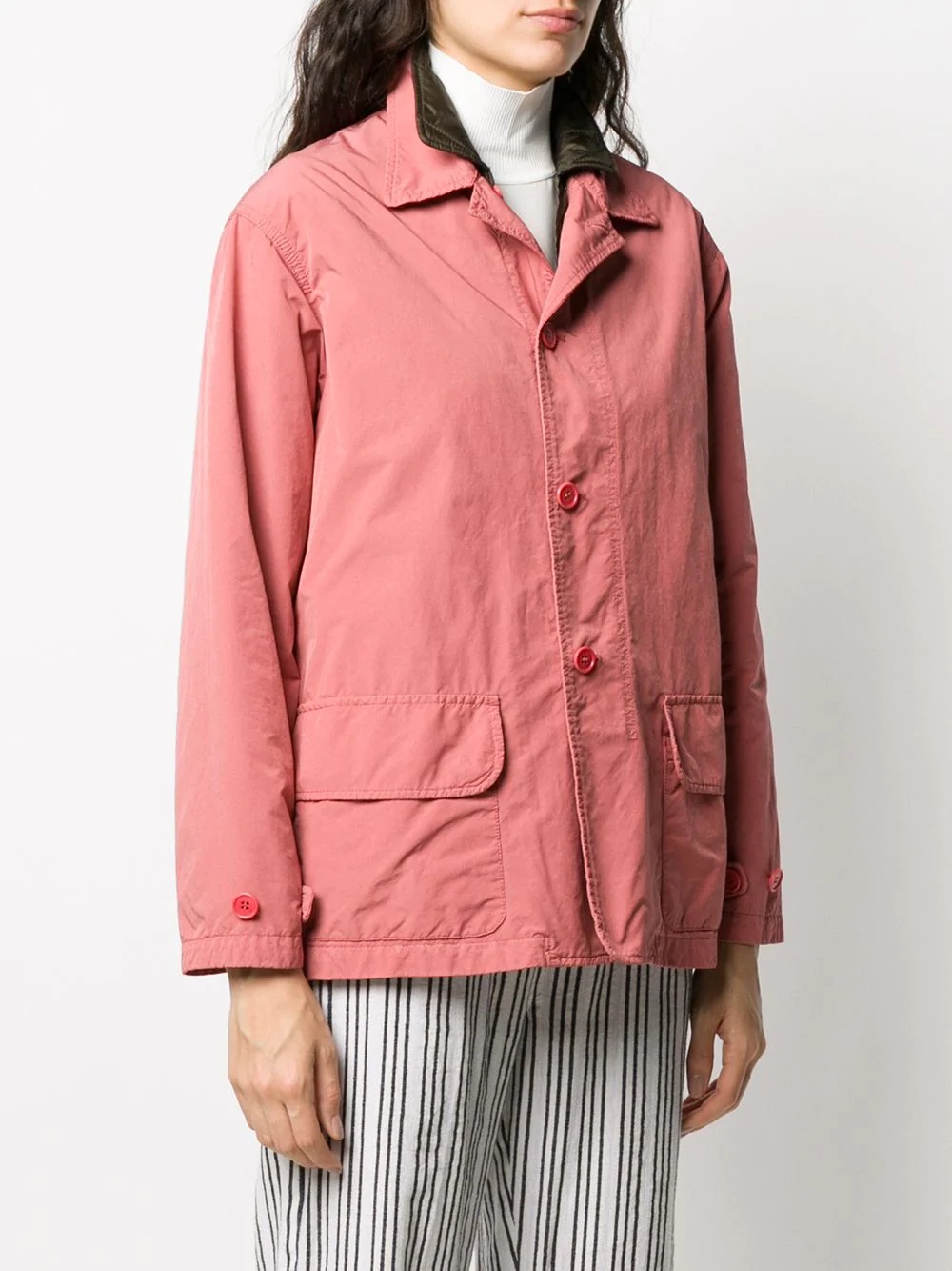 reversible buttoned jacket  - 3