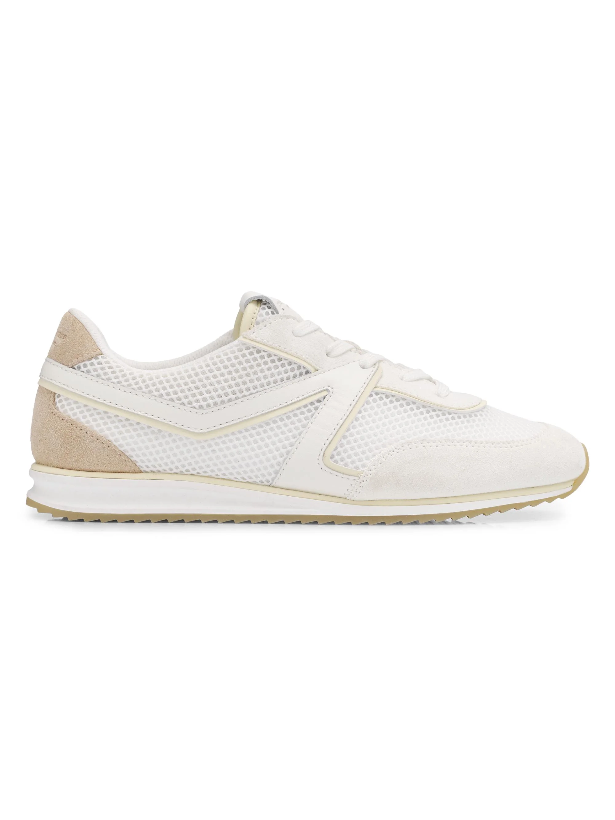 Women's Retro Low-Top Sneakers - Antique White - 1