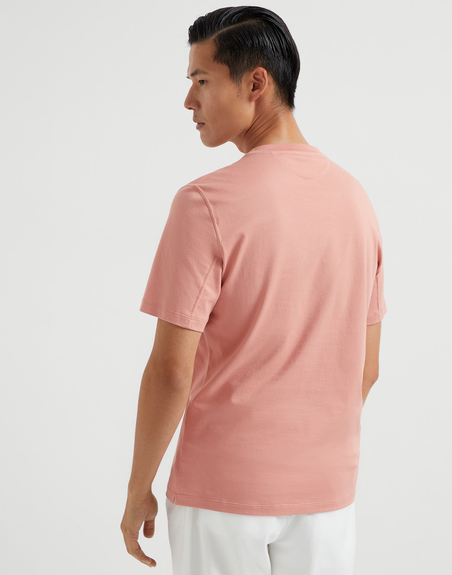Cotton jersey crew neck T-shirt with logo - 2