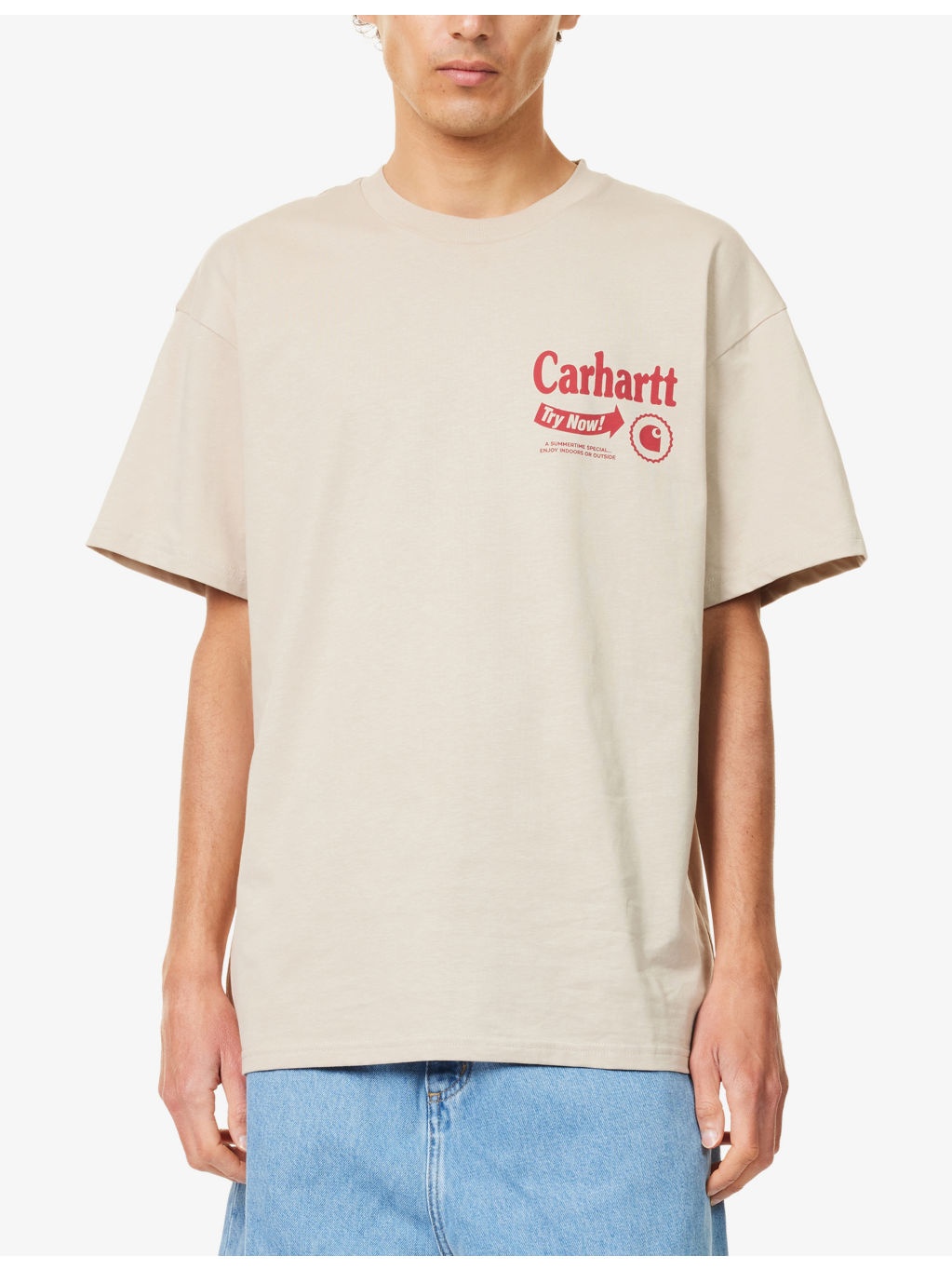 Catalogue Short-Sleeve Cotton-Jersey T-Shirt - 3