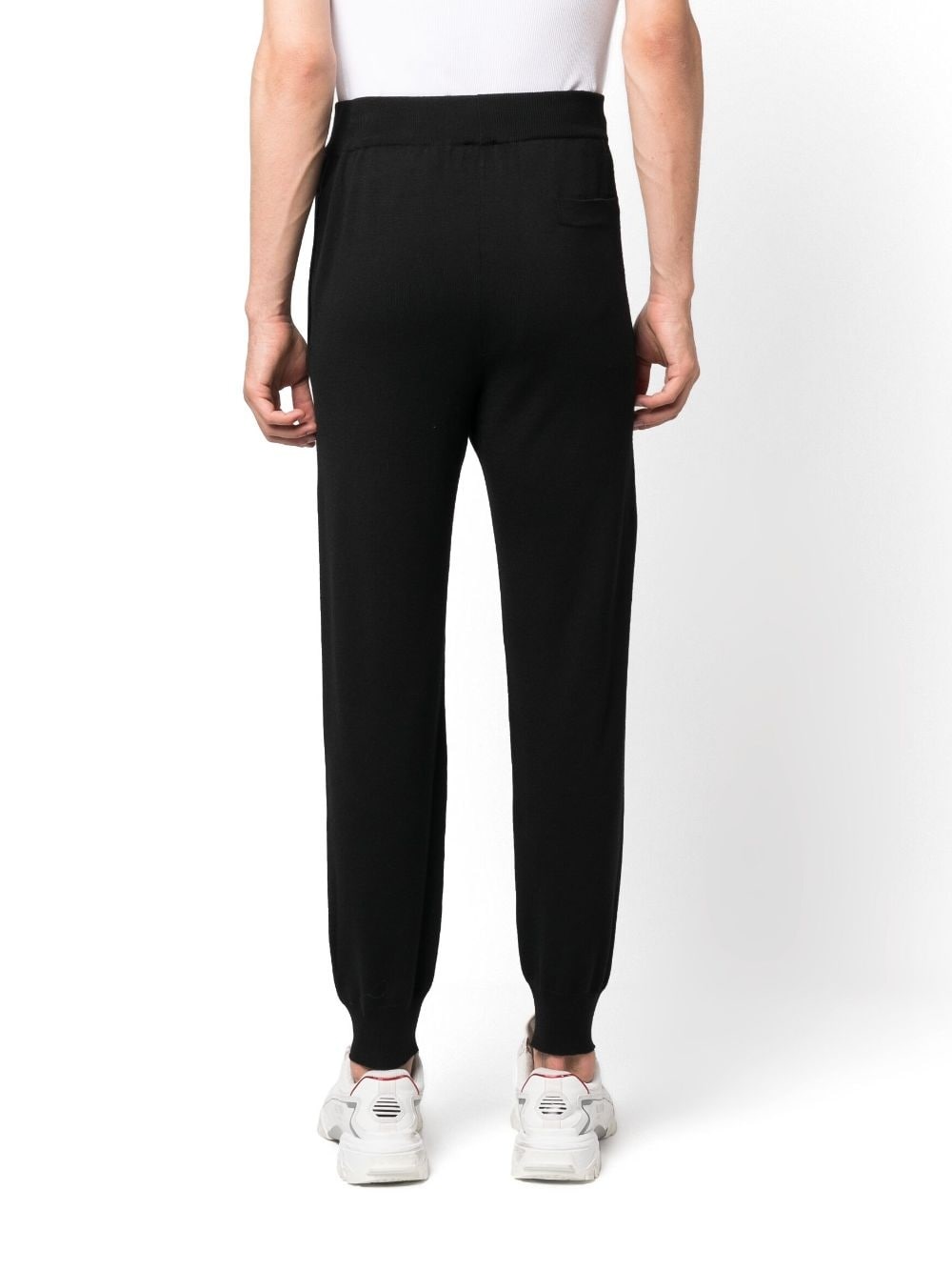 INTARSIA-KNIT LOGO TRACK PANTS - 5