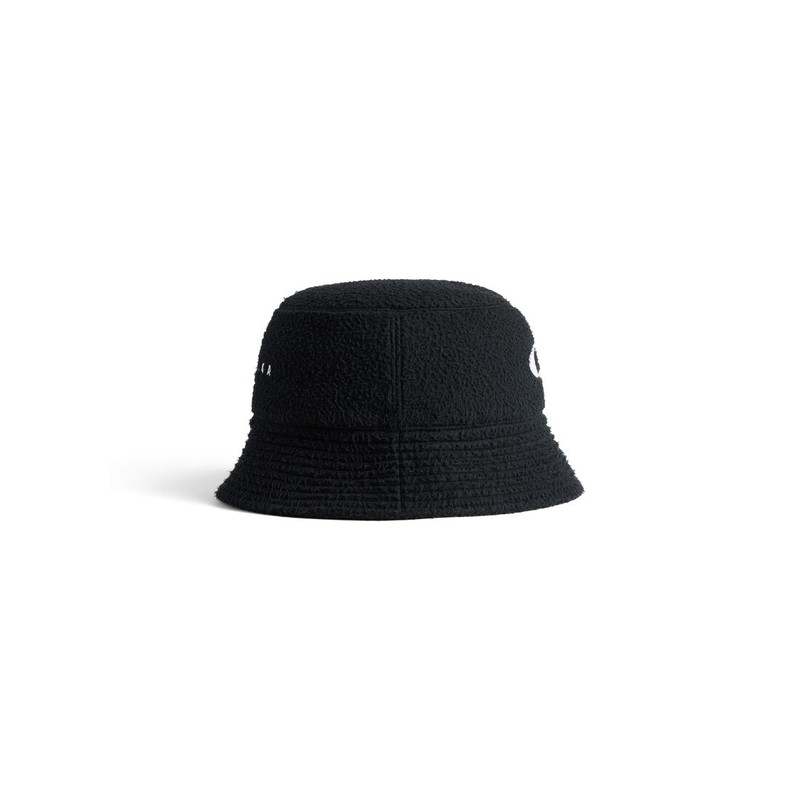 Women's Loop Sports Icon Bucket Hat in Black/white 5