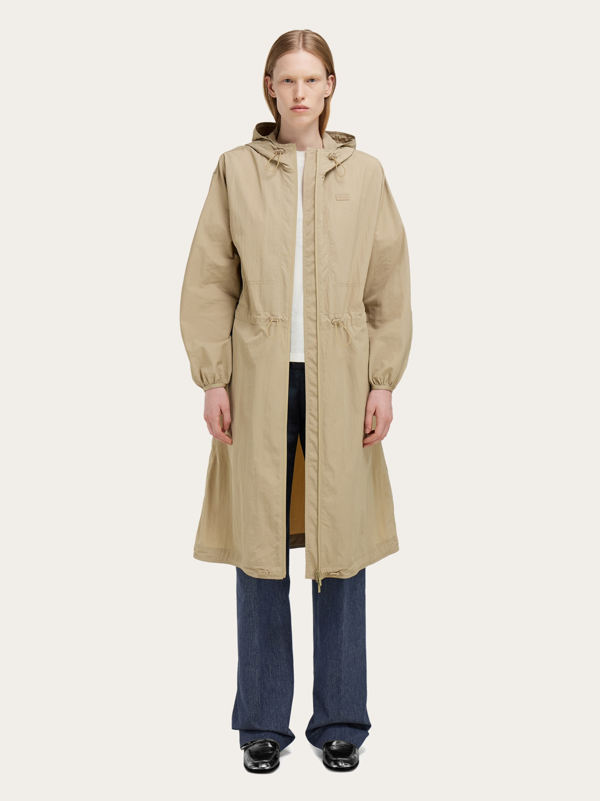 Technical hooded parka - 8