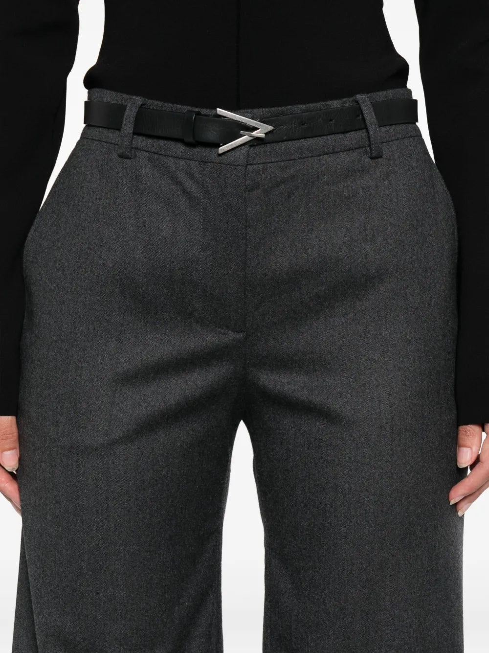 Tailored Wool Pants - 5