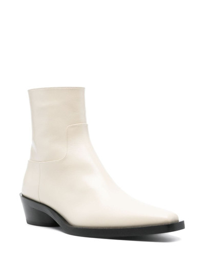 Proenza Schouler Bronco 40mm ankle boots outlook