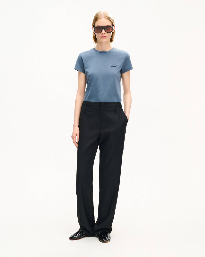 KENZO 'KENZO Signature' embroidered T-shirt in cotton outlook