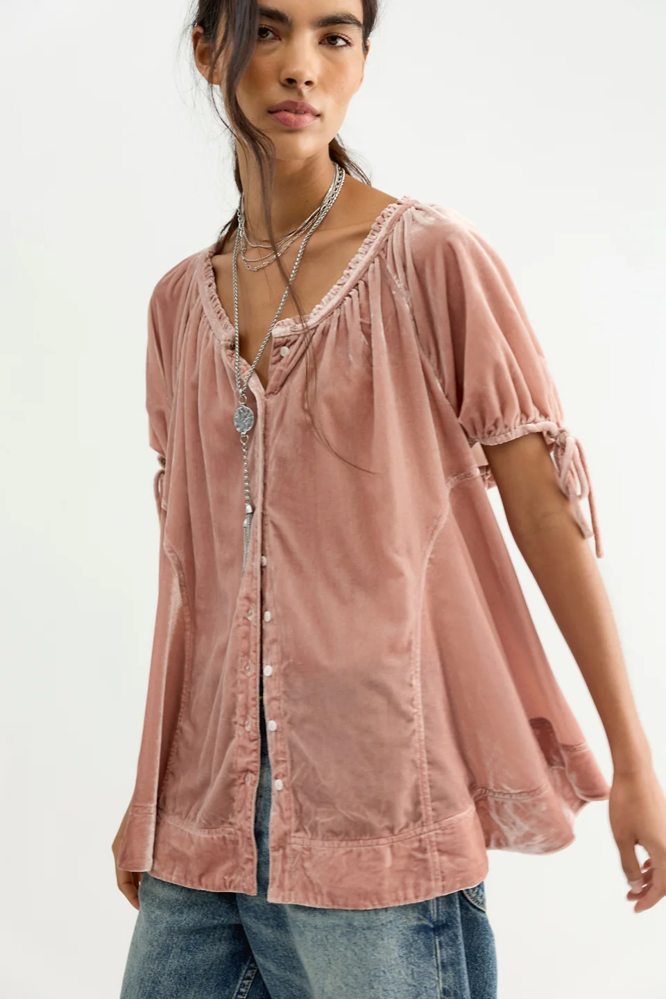 Farley Velvet Tunic - 1