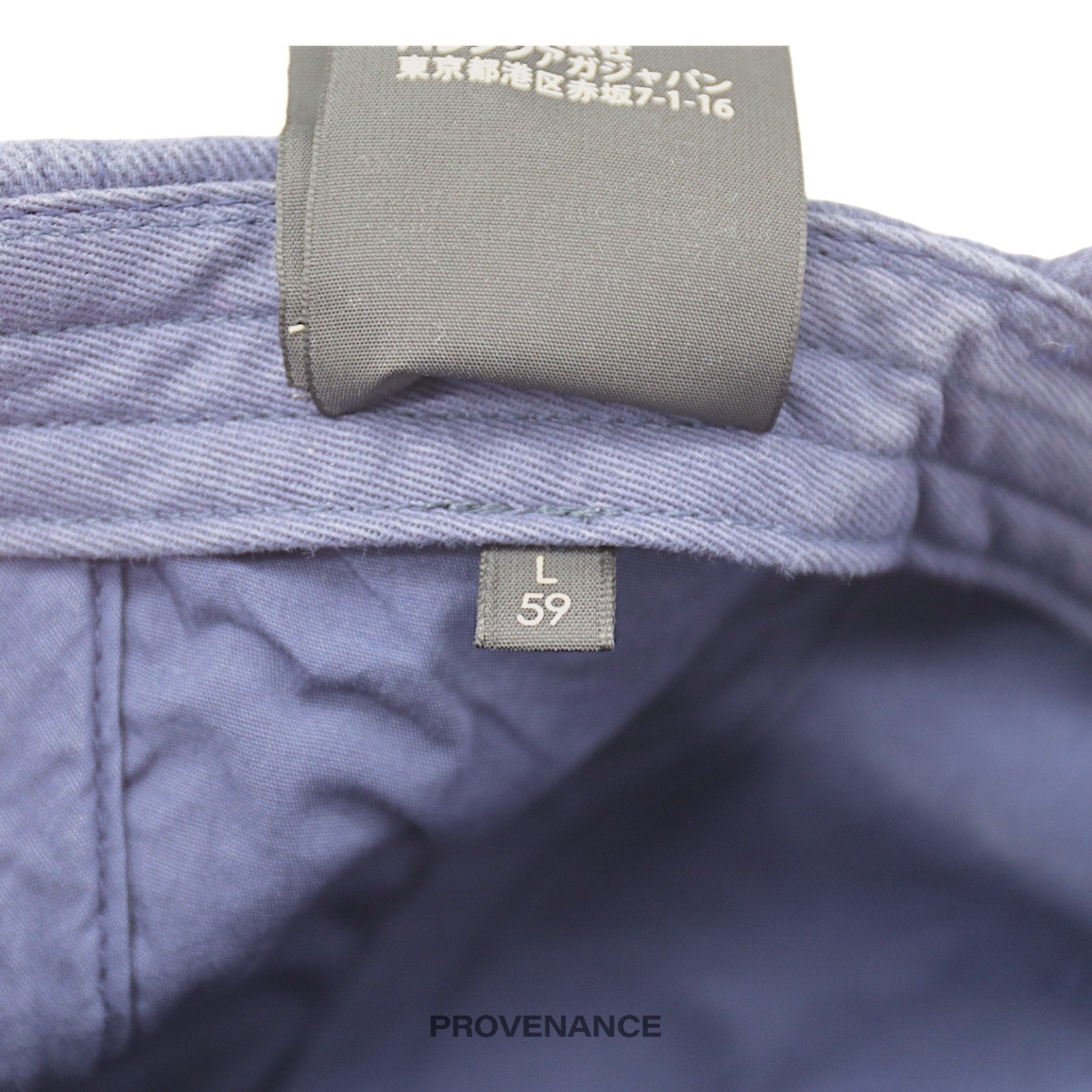 Balenciaga Embroidered Logo Cap - Washed Navy - 10