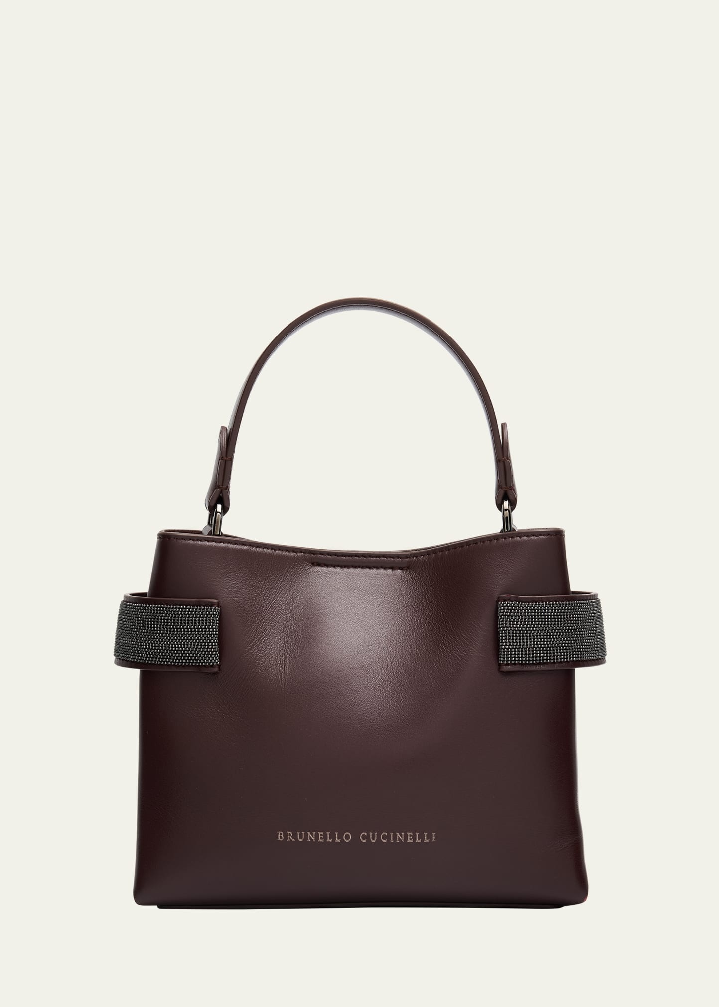 Essence Monili Leather Top-Handle Bag - 1
