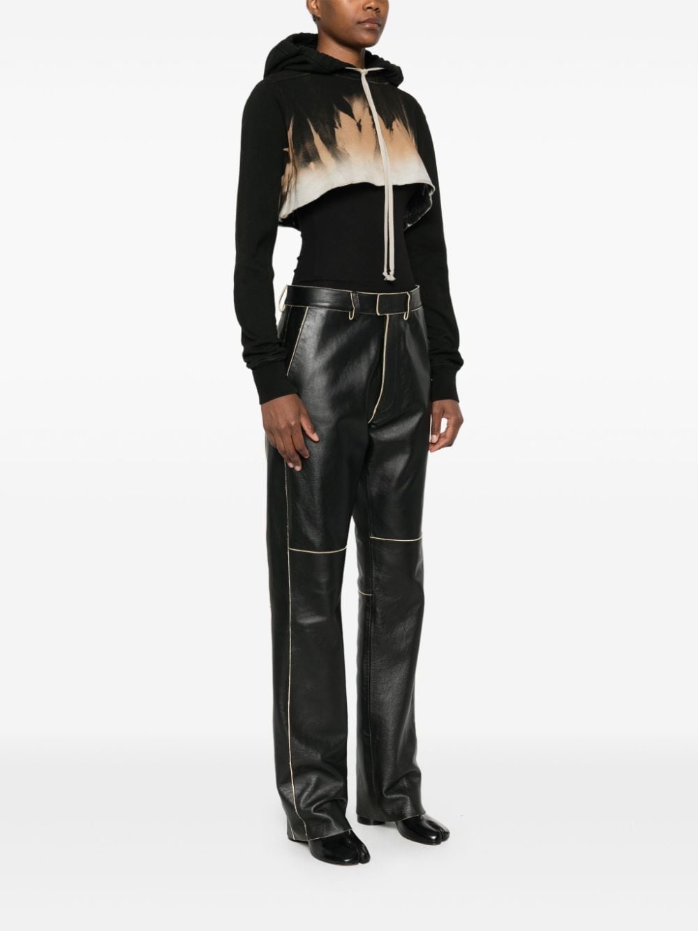 cropped hoodie - 3