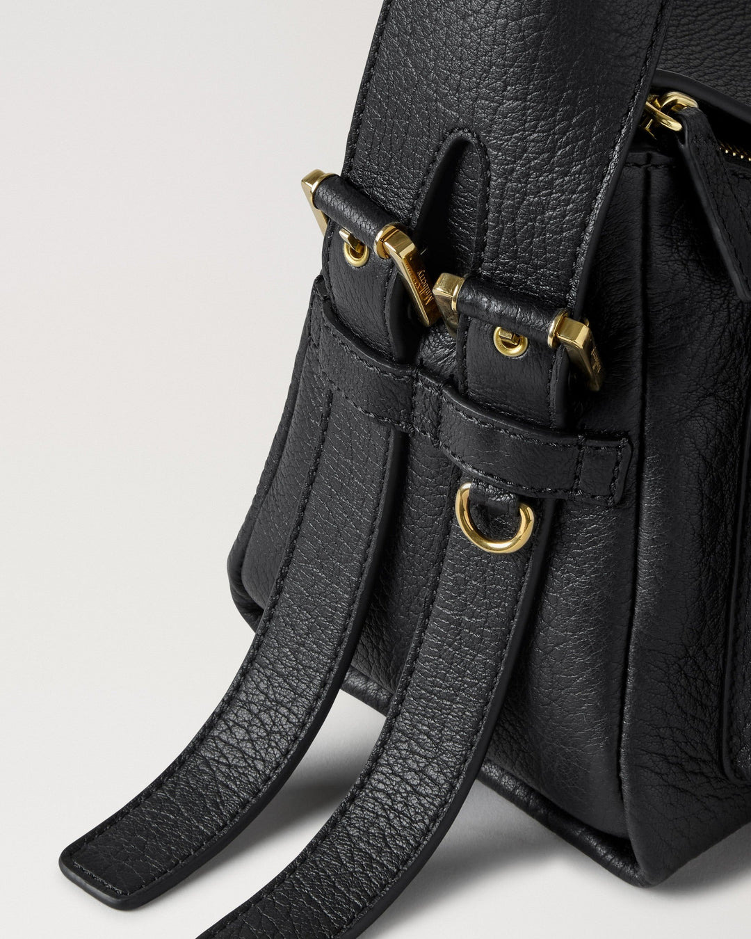 Maggie Shoulder Bag Black Natural Grain - 5
