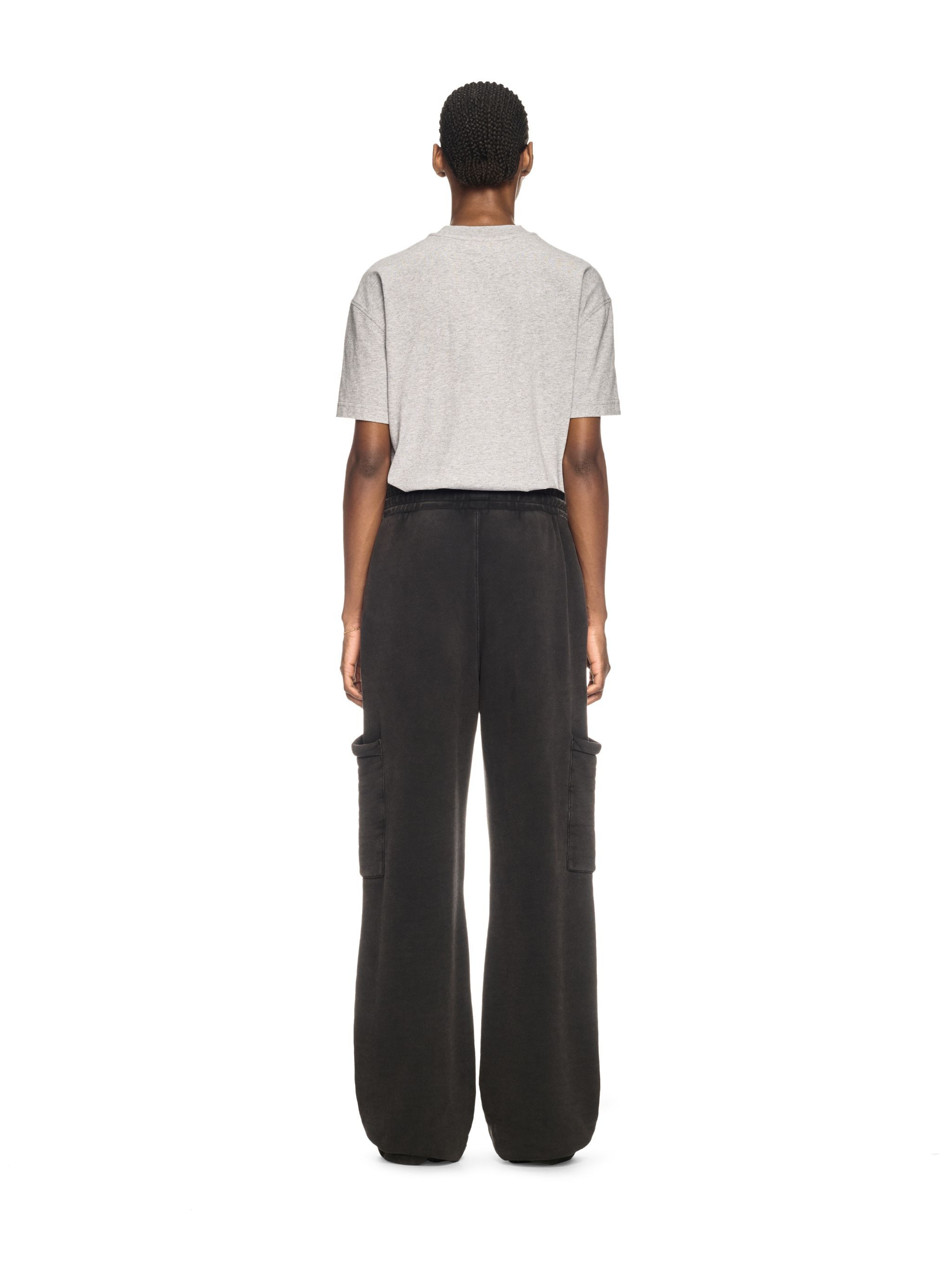 Black Bookish Cargo Sweatpants - 4