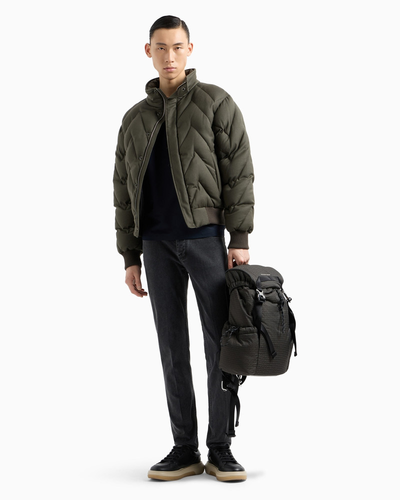 EMPORIO ARMANI J75 Slim-fit rinse-washed denim jeans outlook