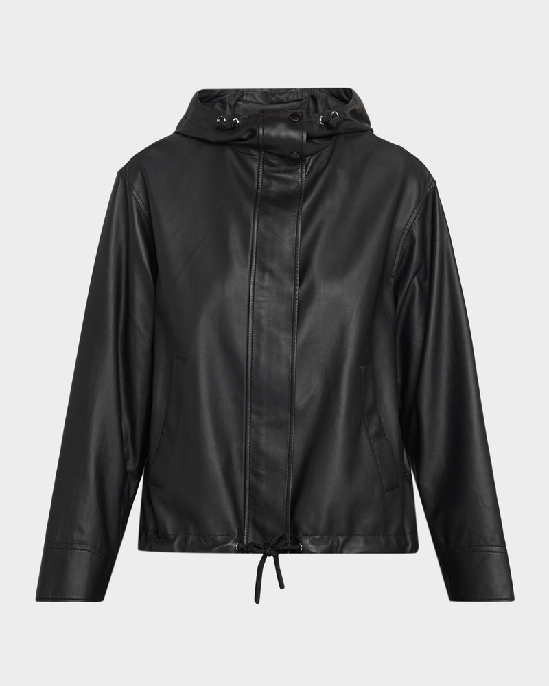 Lambskin Leather Technical Jacket 1